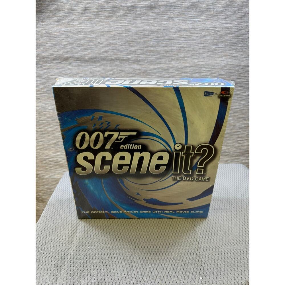Screenlife Scene It? 007 Edition DVD Game Movie & TV Trivia Game Complete Sealed